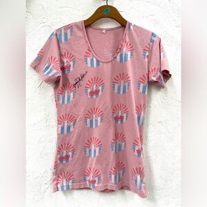 Autographed 2011 Donovon FrankenreiterTour T-Shirt/Signed Pro-Surfer T-Shirt/ L